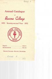 Bacone_College_Annual_Catalogue_1951-1952_cover_58