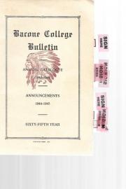 Bacone_College_Bulletin_Annual_Catalogue_1943-1944_cover_94