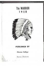 Bacone_Warrior_1958_first_page_363