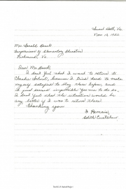 Cherokee-School-1952-letter-Edith-Custalow-Mattaponi