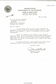 Cherokee-School-1955-letter-Bureau-of-Indian-Affairs-concerning-Warren-Cook-Mattaponi-3