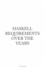 Haskell-requirements